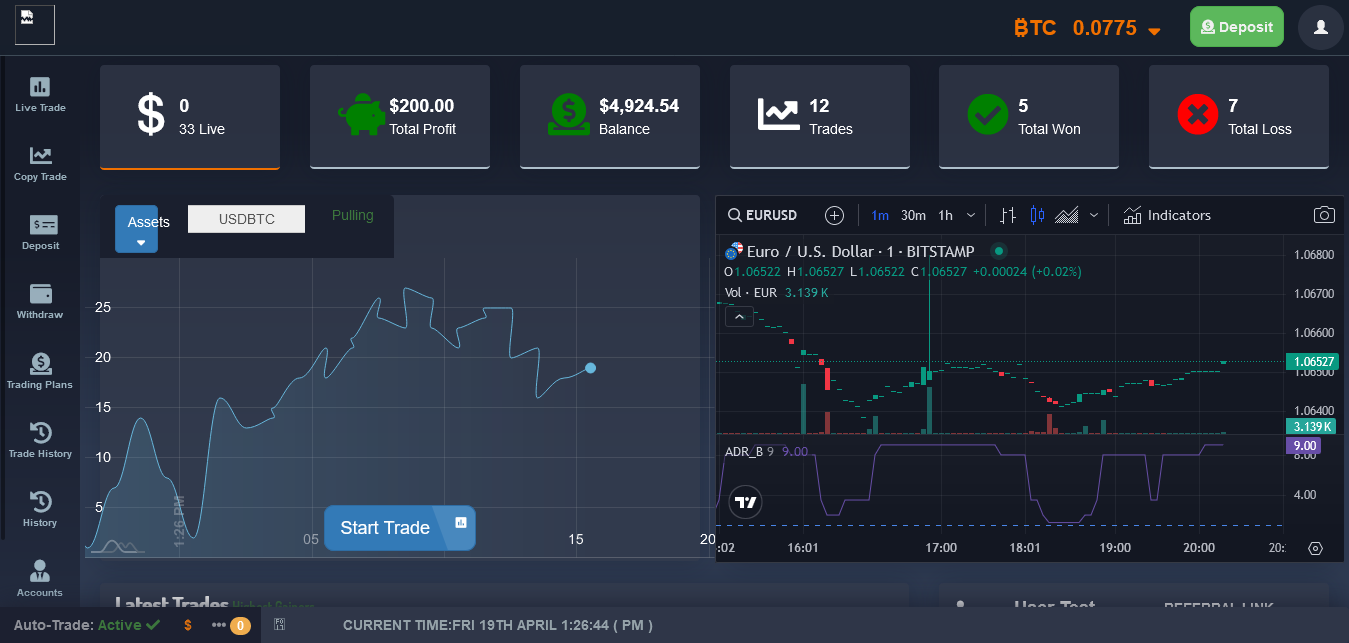 Automated Forex Trading PHP Script For Broker Management and Investment 