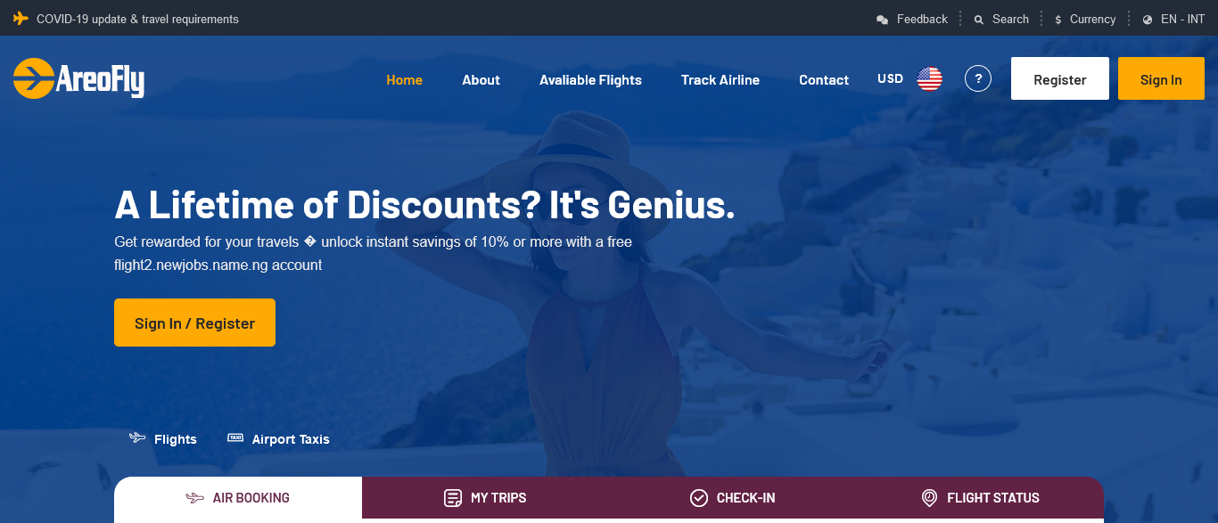 AREOFLY - Flight Booking Script and Hotel Reservation PHP Script With Tracking