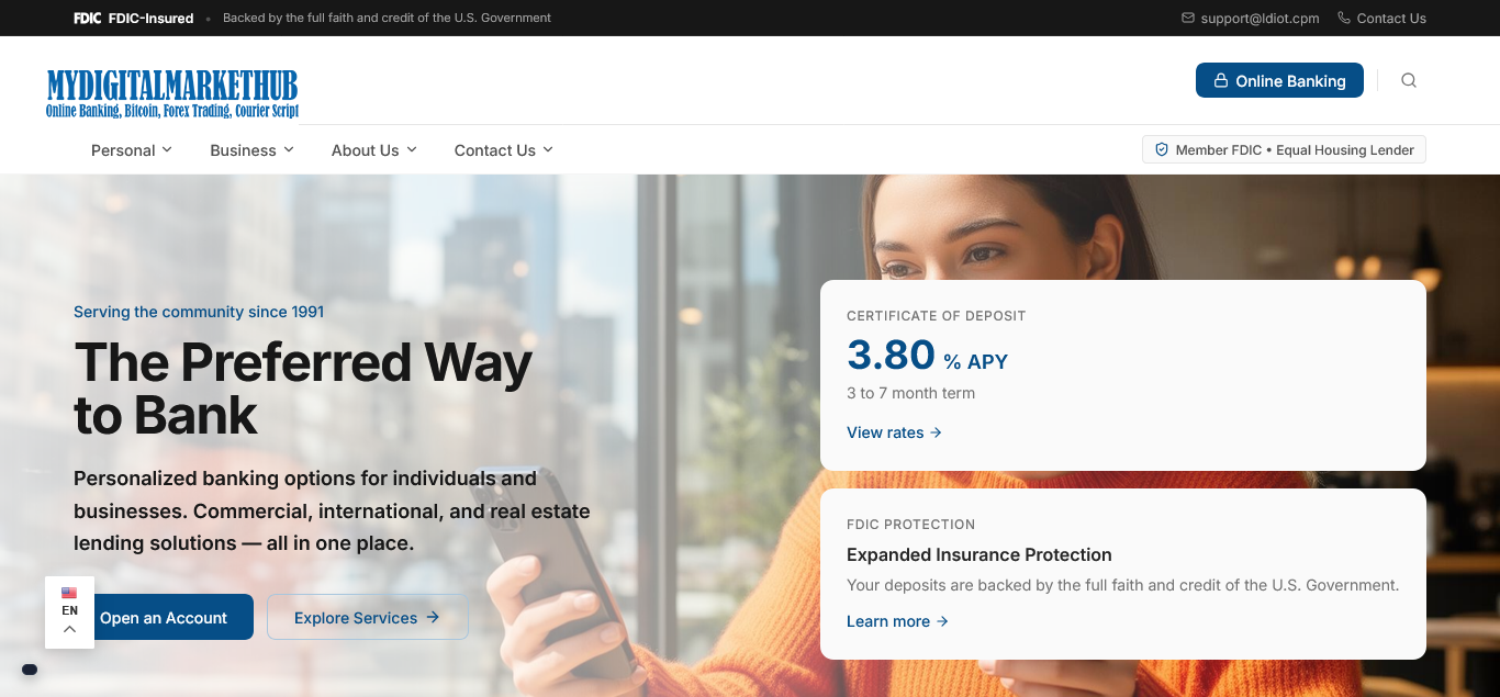 Core Online Banking Script | Laravel PHP Online Banking System PHP script