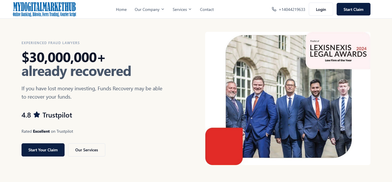 Recoverix - Trading And Investment Fund Recovery Script PHP script